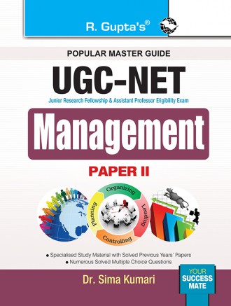 RGupta Ramesh UGC-NET: Management (Paper II) Exam Guide English Medium